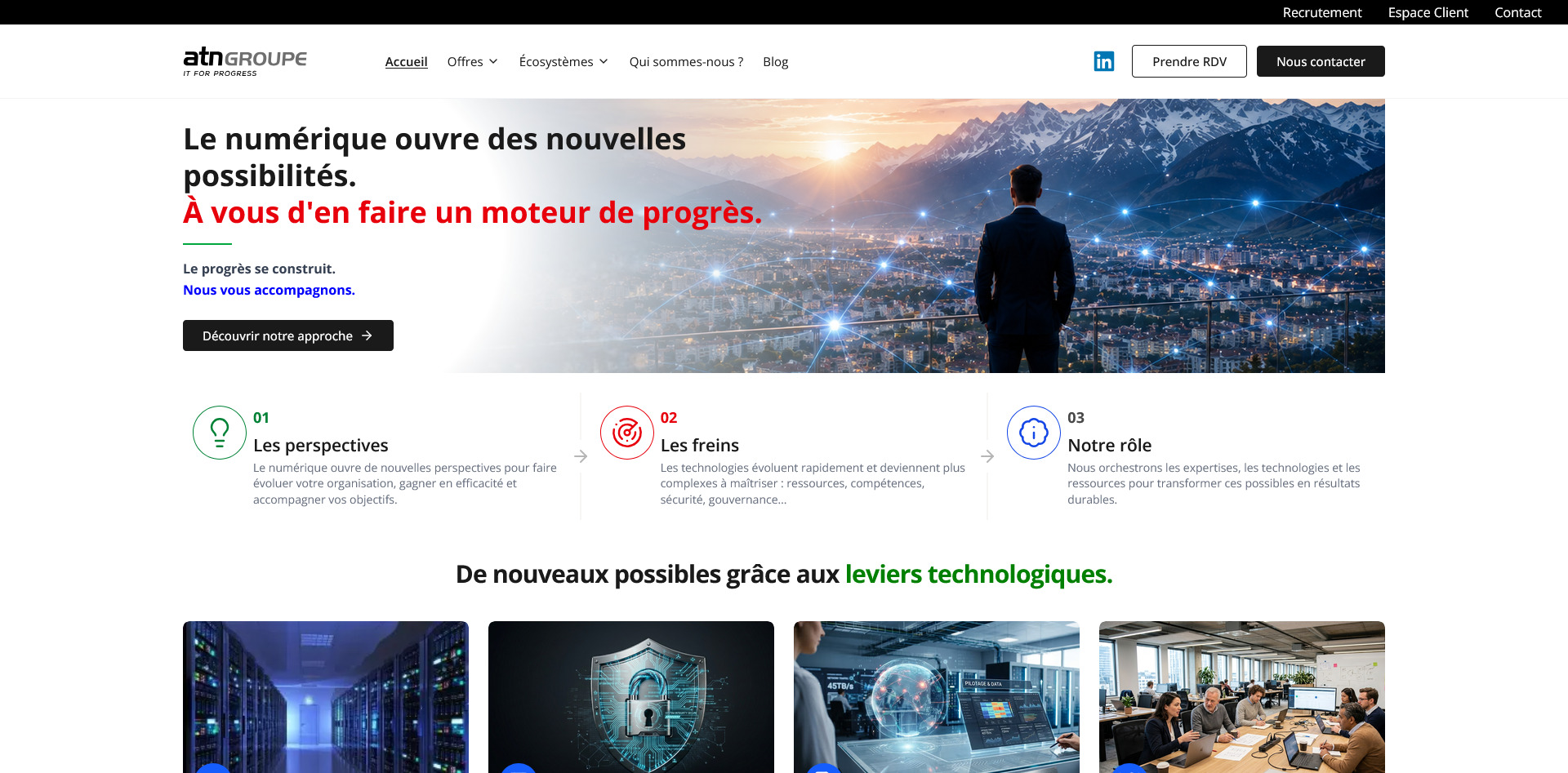 ATN GROUPE - Site Web